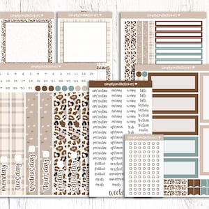 Duo quotidien pour le jour de l'Action de grâces | Stickers pour agenda 7 x 9 | duo d'autocollants quotidiens | Stickers Erin Condren