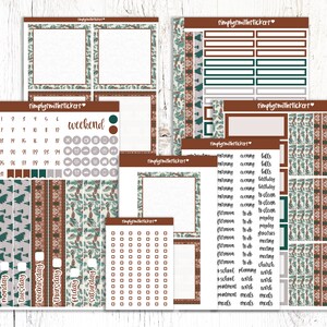 A5 Daily Duo | SWEET HOME | Planner Stickers | Daily Stickers | A5 Daily Duo Sticker Kit