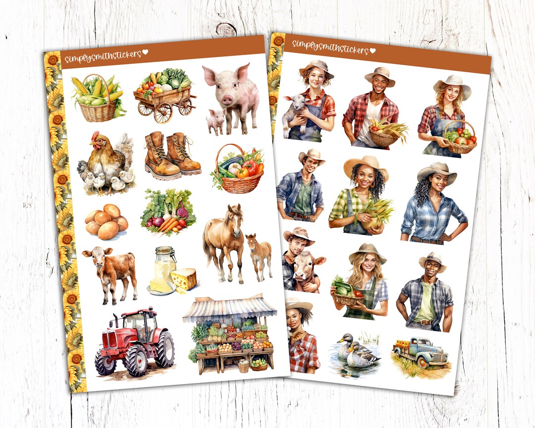 HOMESTEAD Stickers | Planner Stickers | Decorative Stickers | *not ...