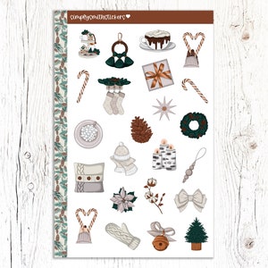 Stickers SWEET HOME DECO | Stickers pour agenda | Stickers décoratifs | Stickers fonctionnels | Stickers agenda quotidien | *Papier non transparent*