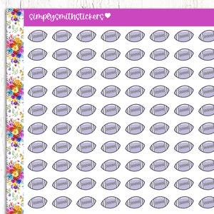 FOOTBALL Doodle Stickers | Planner Stickers