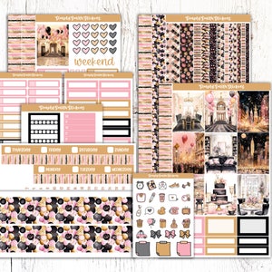 FRESH START | Vertical Weekly Planner Sticker Kit | Planner Stickers