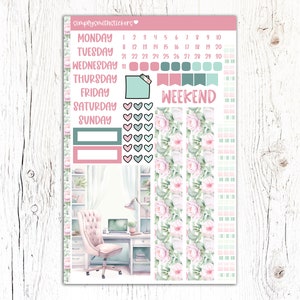 A5 Compact Vertical Mini Kit | PRETTY PLANS | Planner Sticker Kit