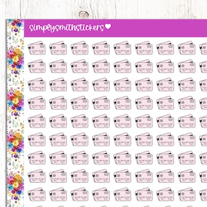 Stickers Doodle CARTE DE CRÉDIT | Stickers agenda
