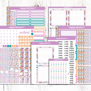 Duo quotidien A5 | PÂQUES RUSTIQUE | Stickers pour agenda | Autocollants de planification quotidienne | Duo d'autocollants quotidiens A5
