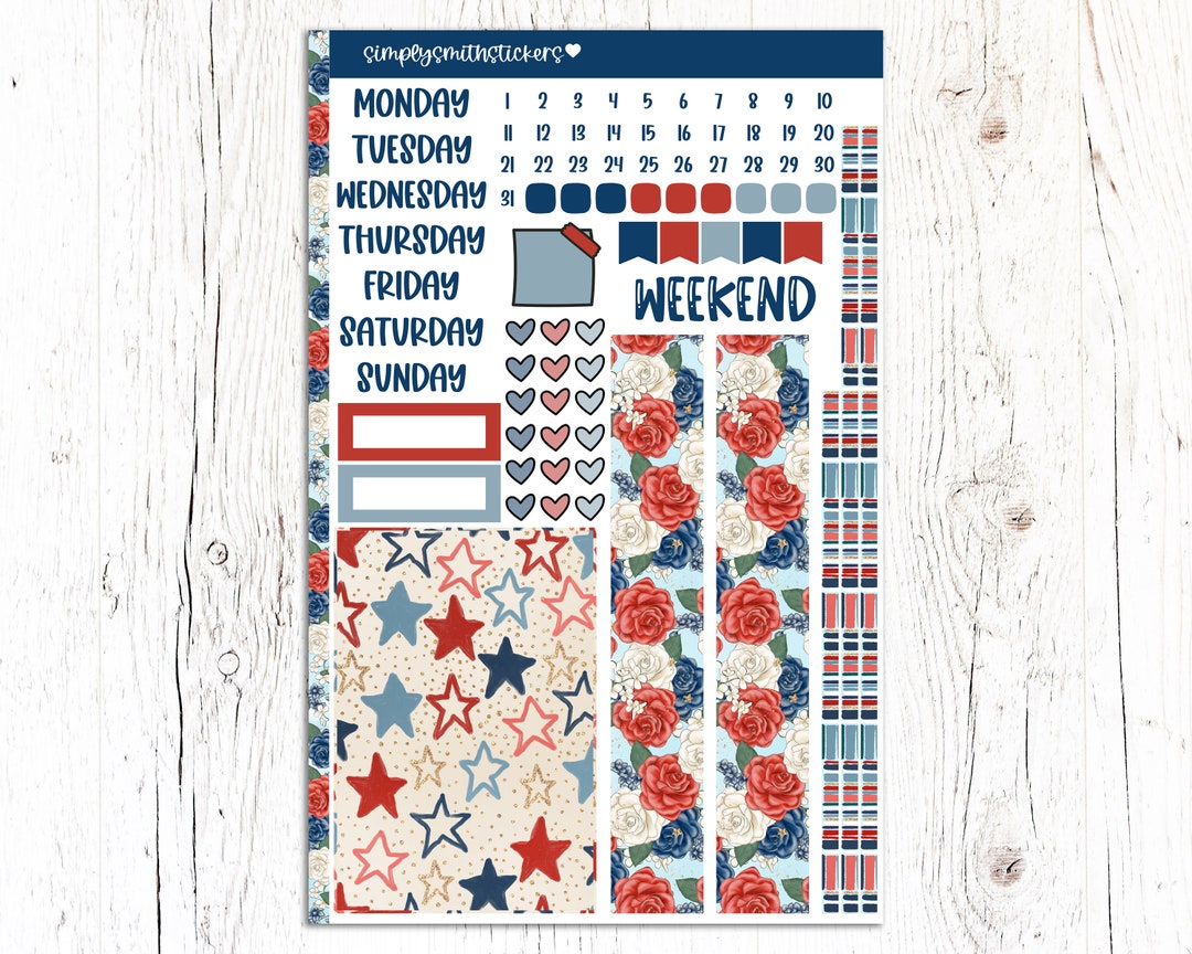 A5 Compact Vertical Mini Kit | HOME SWEET HOME | Planner Sticker Kit ...