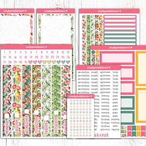 PARADISE Daily Duo Kit | 7x9 Planner Stickers | Daily Planning Stickers