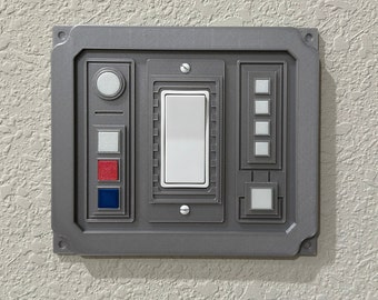 Single Gang Light Switch Cover inspired by SW