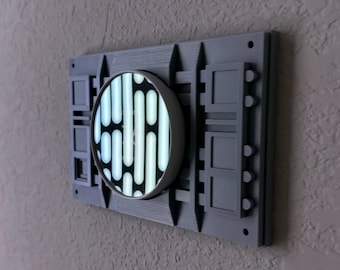 SW Galaxies Park Back panel 3d Printed for Google Nest Thermostat