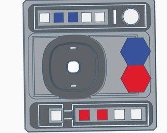 StarWars Imperial Ecobee 4 Thermostat Back panel STL Digital File