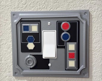 Star Wars Inspired Light Switch Cover: Single Gang Control Panel