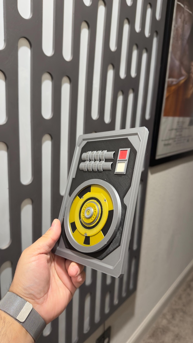 SW Inspired - Imperial Droid Port Wall Panel - Etsy