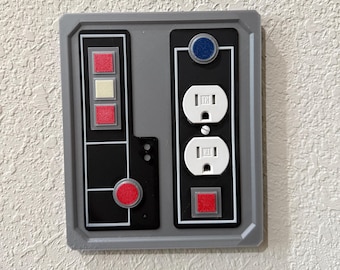 Power outlet Cover Imperial Plate inspired by SW