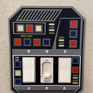SW Imperial Base Trippelgängad strömbrytare Färg