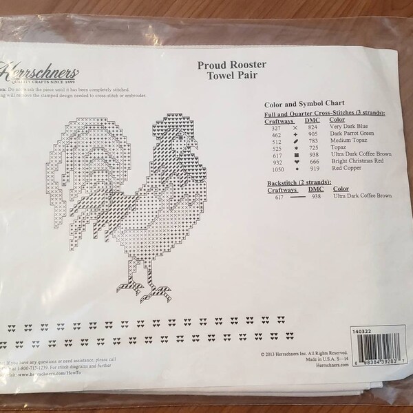 Stamped Cross Stitch Etsy