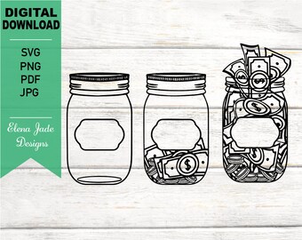 Download Money Jar Svg Etsy