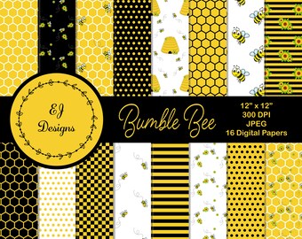 Download Honey Bee Paper Etsy