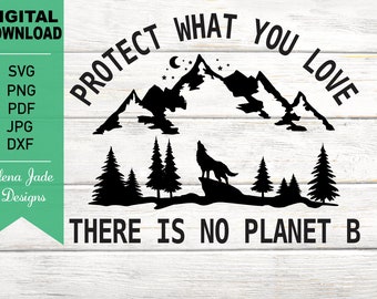 No Planet B Svg File Etsy