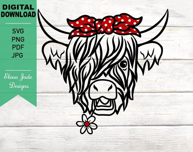 Free Free 73 Highland Cow Svg File SVG PNG EPS DXF File