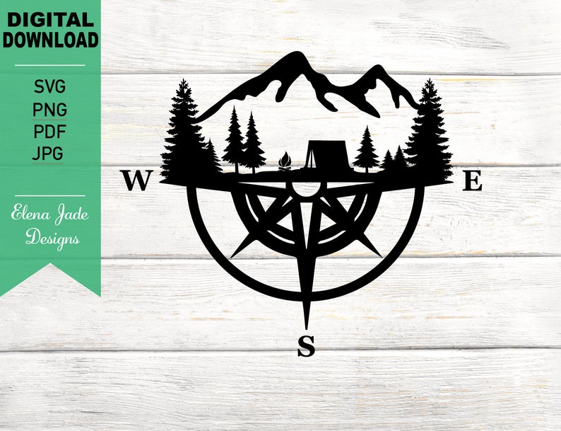 Free Free Mountain Compass Svg 153 SVG PNG EPS DXF File