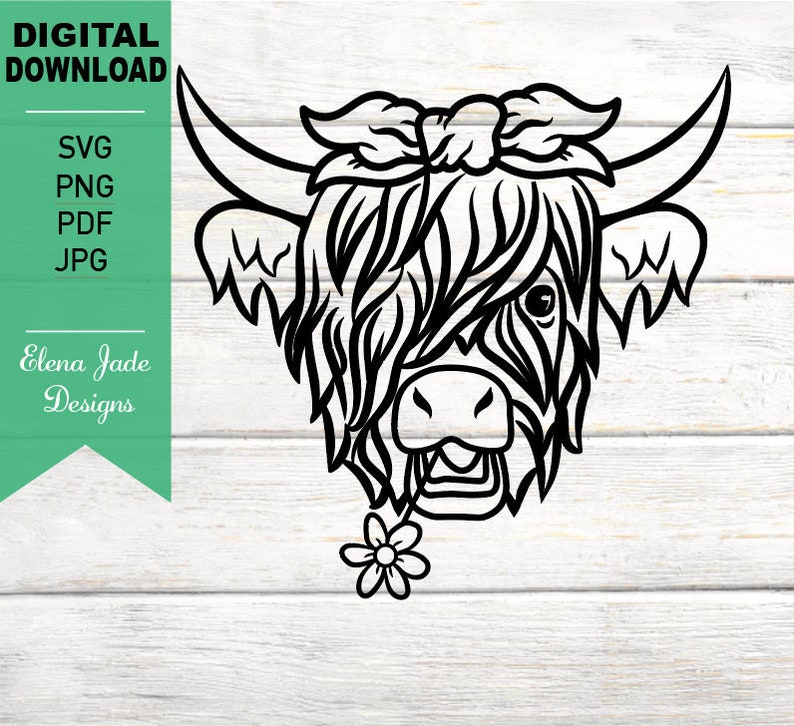 Free Free 185 Free Highland Cow Svg SVG PNG EPS DXF File