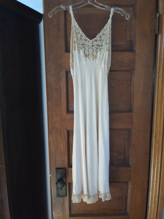 1950's silk slip