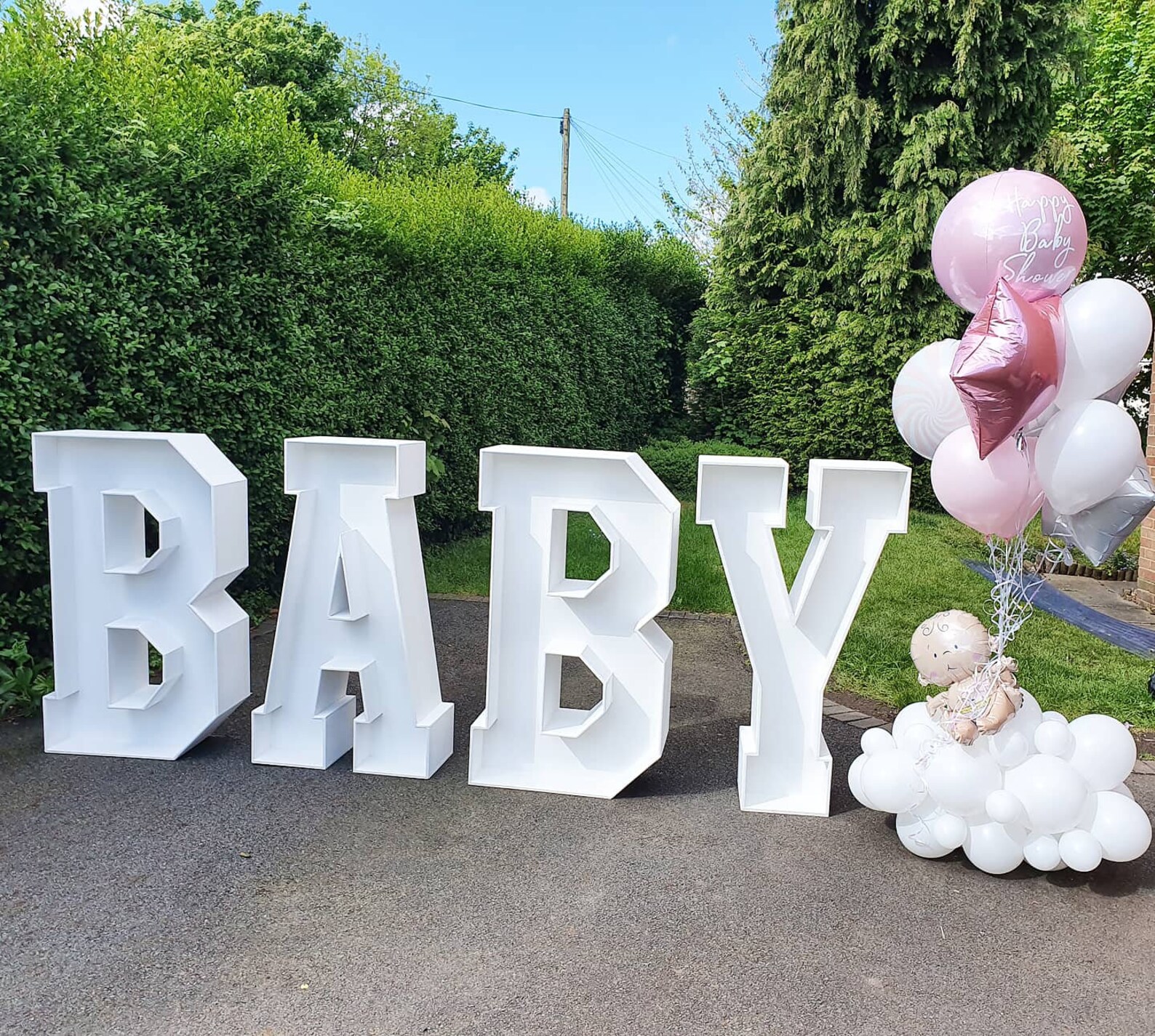 4ft/122cm BABY Chunky Letters for sale baby shower Etsy