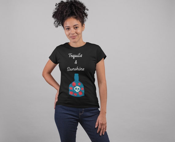 Women/'s Shirt Alcohol Summer Graphic Tee Margaritas Mom Shirt Workout Soft /& Comfy Tequila Lime and Sunshine Ladies T-Shirt