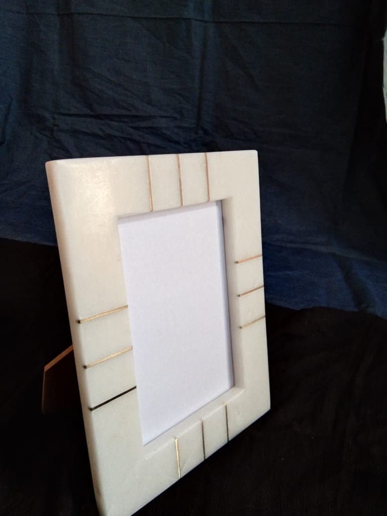 Custom Marble Photo Frame ,picture Frame, Marble Ilay Picture Frame 4x6