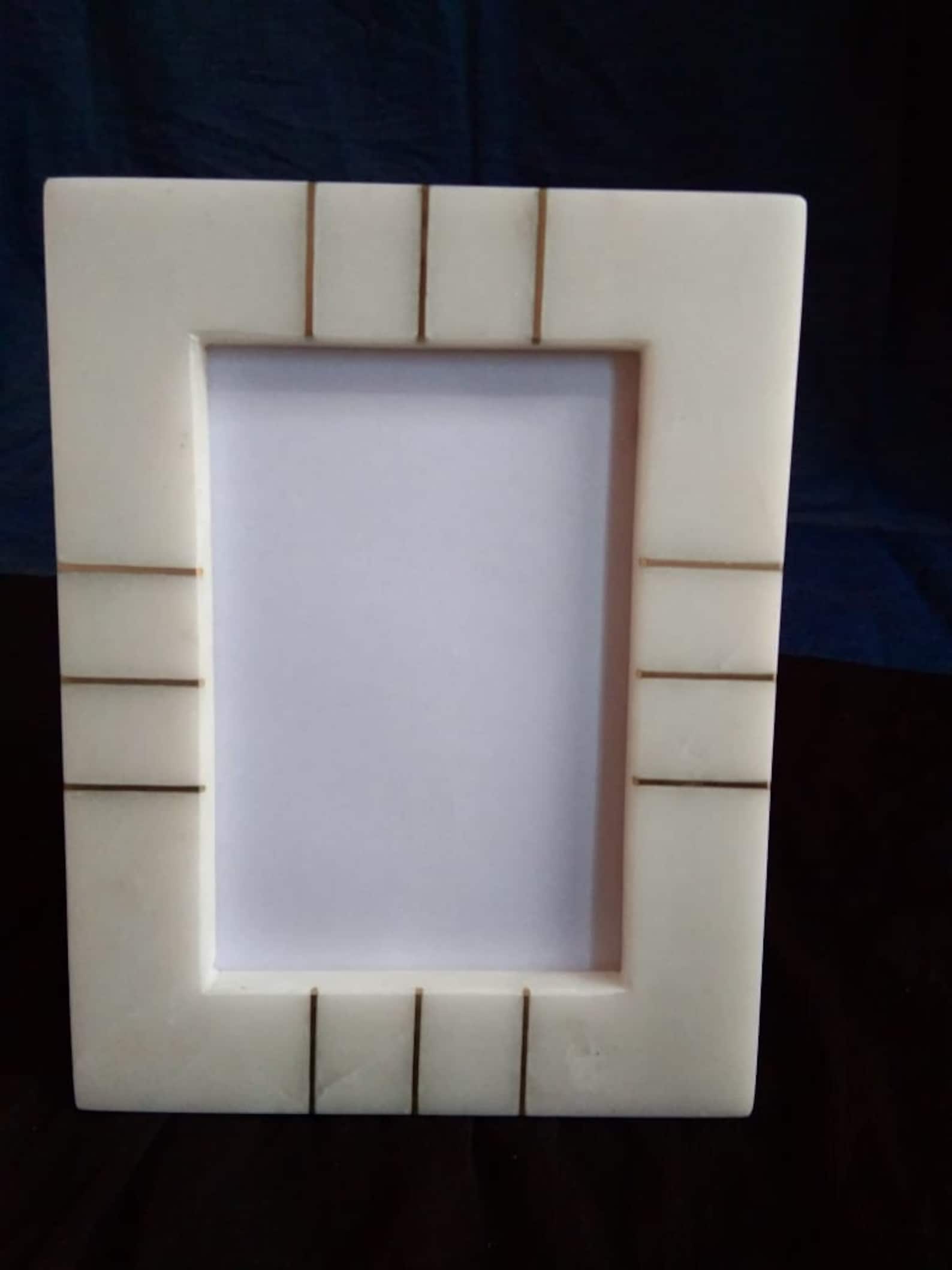 Custom Marble Photo Frame ,picture Frame, Marble Ilay Picture Frame 4x6