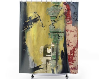 Shower Curtain, Abstract Shower Curtain