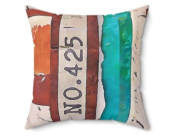 Square Sofa Pillow, Accent Pillow, Multiple Sizes