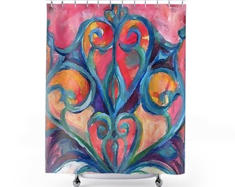 Shower Curtain, Bathroom Curtain