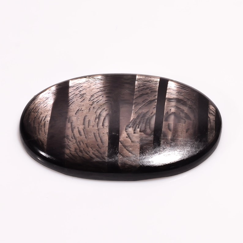 For Making Jewelry 37X23X5 mm PA-31 Quality 100/% Natural Hypersthene Oval Shape Cabochon Loose Gemstone 44 Ct Dazzling AAA