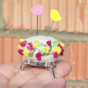 Handmade tiny pincushion Sewing tool