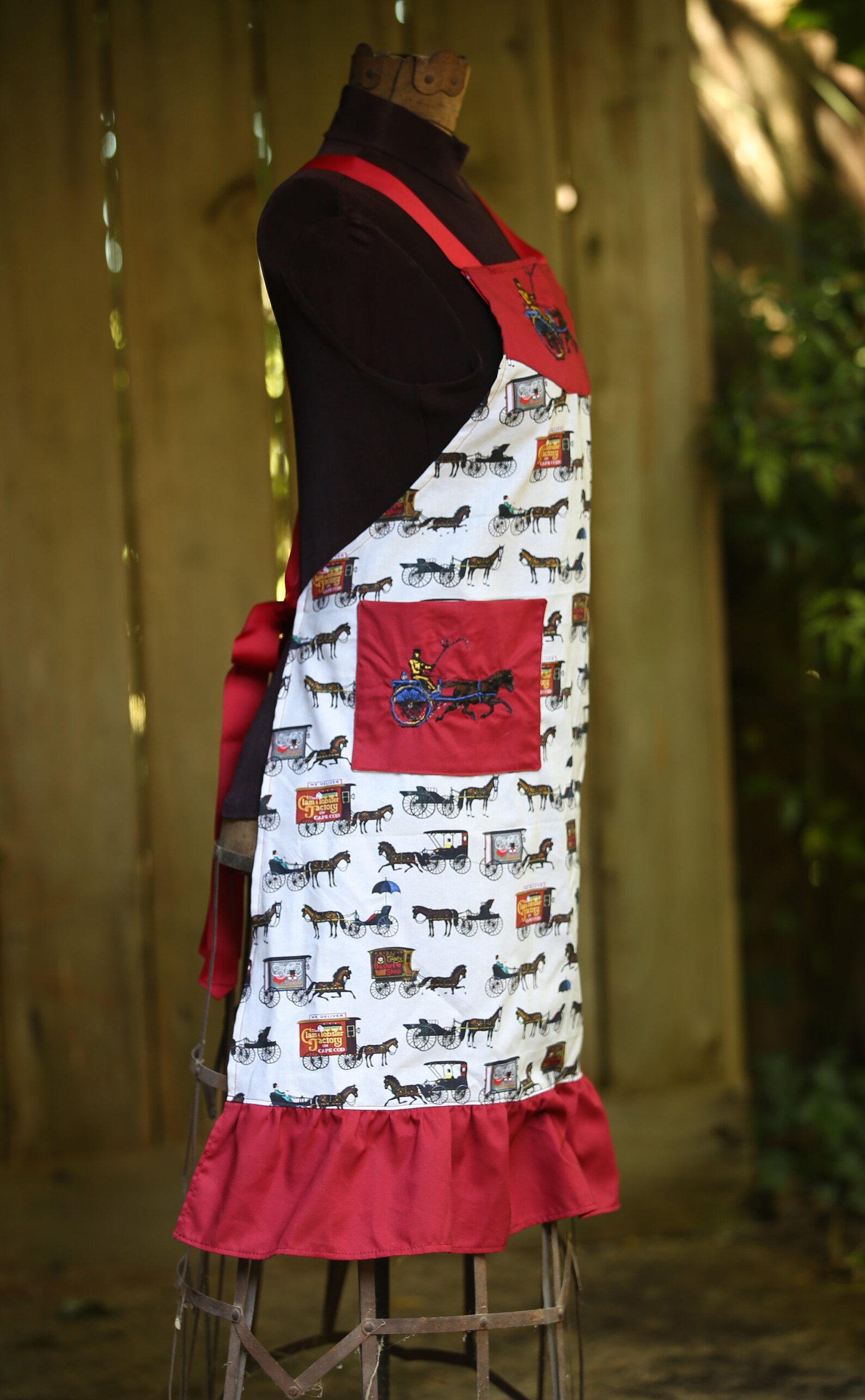 Carriage Driving Full Apron Etsy