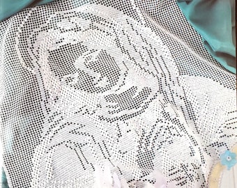 Crochet book featuring Virgin Mary mother of Jesus tableau,curtain nautical  and home decor patterns Crochet Monthly 209 pdf