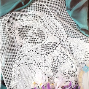 Libro all'uncinetto con la Vergine Maria madre di Gesù, tableau, tende, modelli nautici e decorazioni per la casa Crochet Monthly 209 pdf