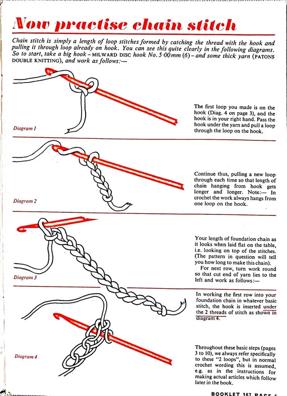 Basic of Tunisian Crochet for Beginners Japanese Craft Book 