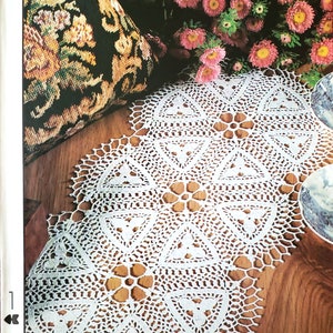 Virkbok med bordslöpare, dukar, örngott och heminredningsmönster Crochet Monthly 179 pdf