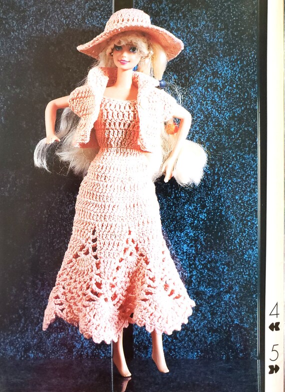 crochet barbie book