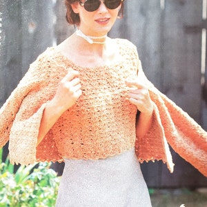 Crochet Cardigan Pattern PDF | Crochet Sweater Pattern PDF | Women&#39;s Crochet Sweatshirt Pattern | Crochet pullover Pattern PDF