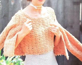 Crochet Cardigan Pattern PDF | Crochet Sweater Pattern PDF | Women's Crochet Sweatshirt Pattern | Crochet pullover Pattern PDF