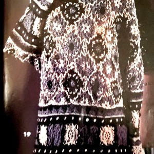Crochet Sweater Pattern PDF | Crochet Tunic Pattern | Crochet Sweatshirt Pattern PDF | Women&#39;s Crochet Cardigan Pattern | Crochet pullover