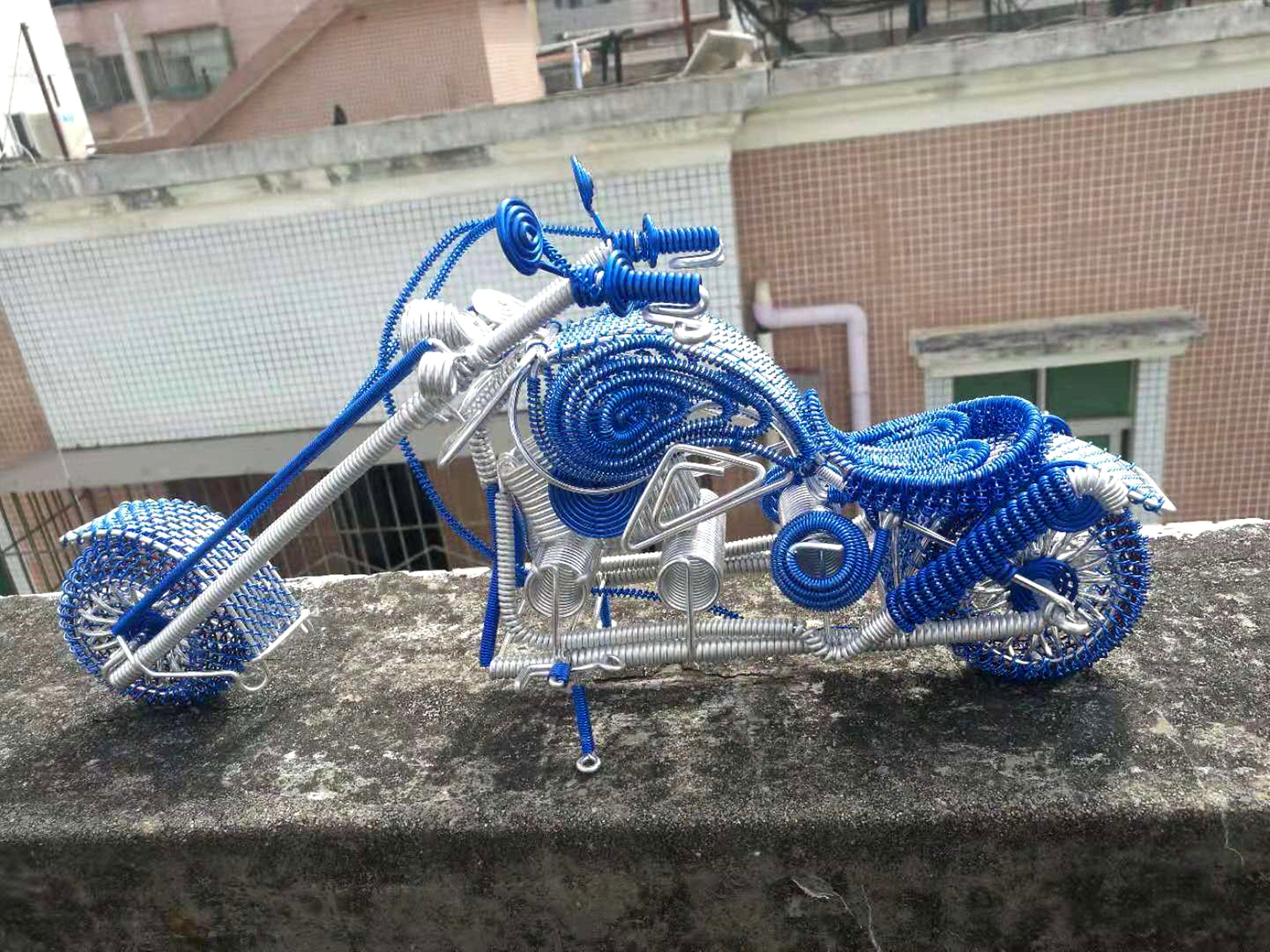 Motorcycle Sculpture Artist Home Decoration Metal Sculpture Etsy UK