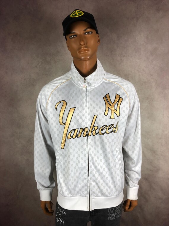 Men's Majestic COOPERSTOWN New York Yankees Track Jacket MLB