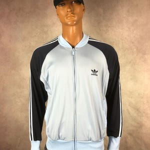 Vintage 2001 Adidas Originals England Olympic Old School Träningsbomberjacka Casual Skateboarding Streetwear Y2K Storlek L