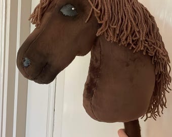 Cavallino giocattolo, realizzato su ordinazione: cavallino giocattolo, cavallo a bastone, A5 A4 A3, puledro, pony