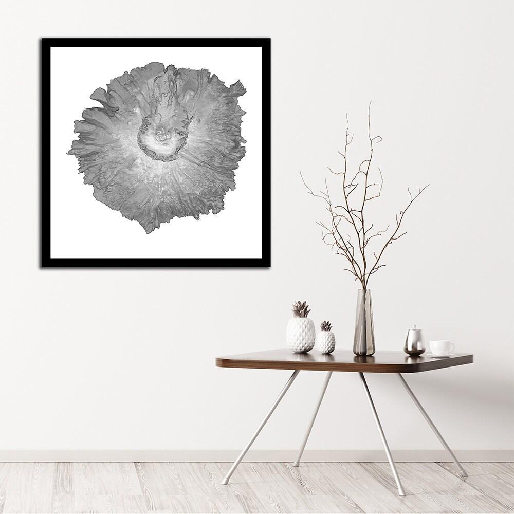 Mount St Helens Topographic Map Art Print | Mt Saint Helens Washington ...