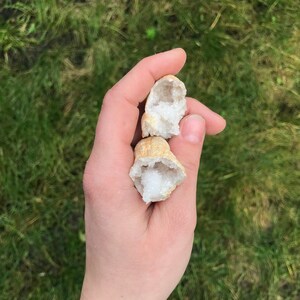 Geode halves, clear quartz geode, broken geode, collectible geode, collectible crystal, big clear quartz, spiritual gift, crystal collector